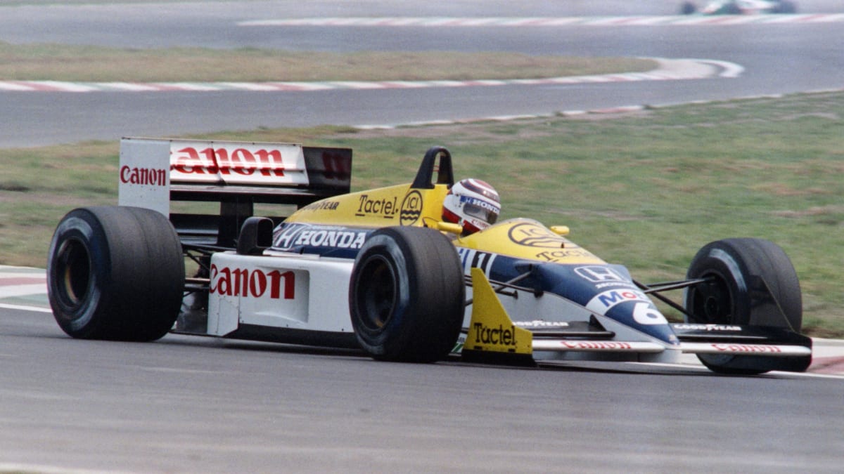 Nelson Piquet se ve Williamsově voze stal roku 1987 mistrem světa.