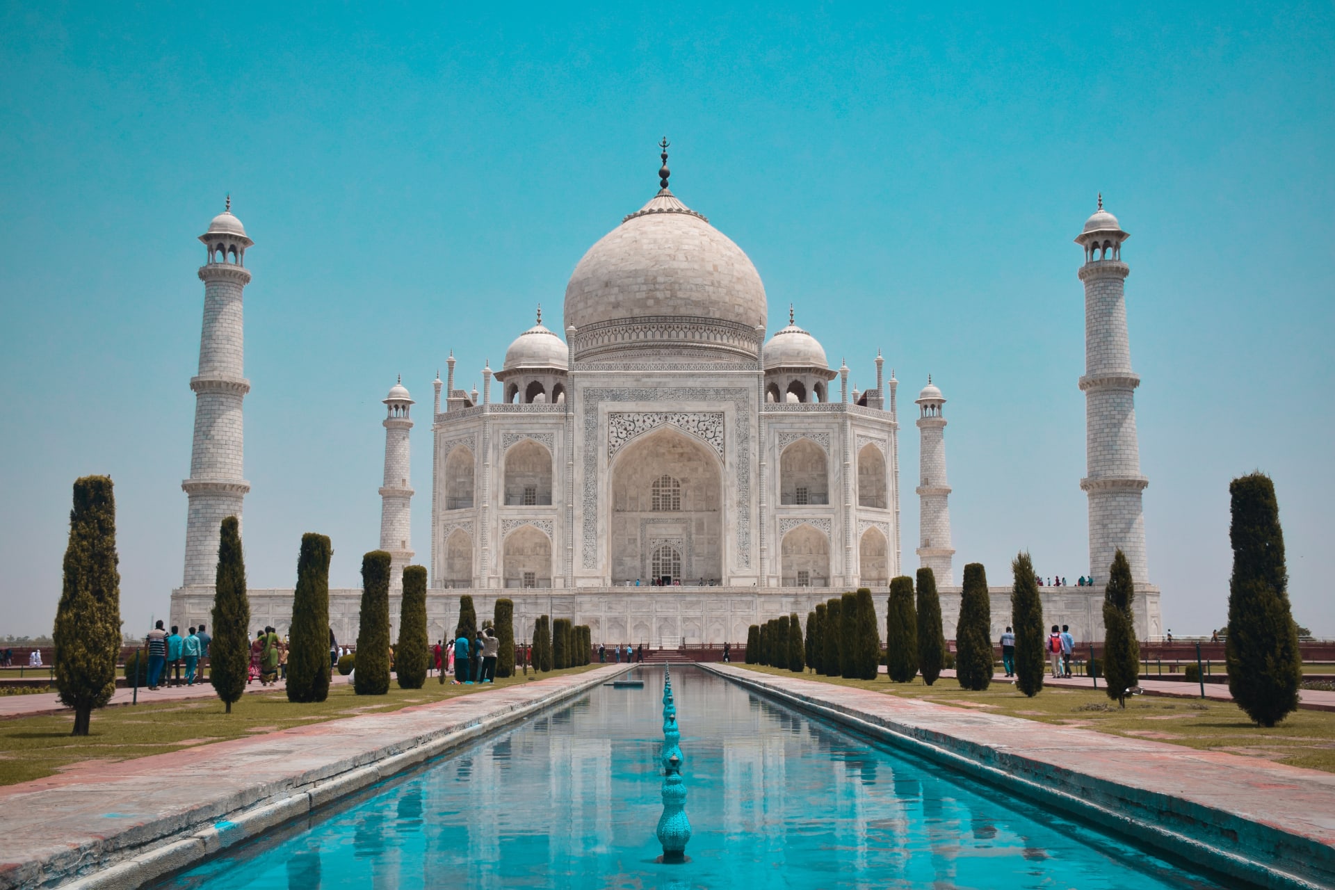 Pro srovnání: Takhle vypadá originální Tádž Mahal