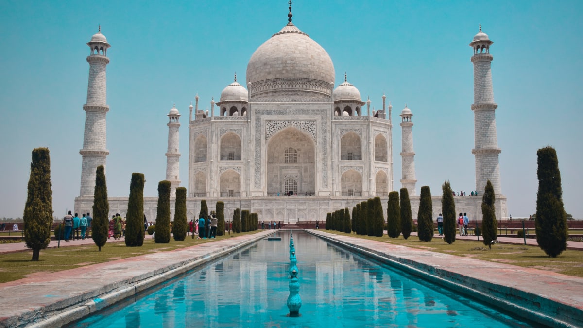 Pro srovnání: Takhle vypadá originální Tádž Mahal
