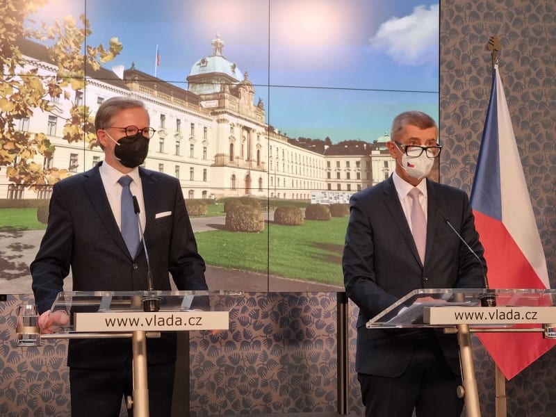 Andrej Babiš (ANO) se měl v nedělní Partii potkat poprvé po volbách s premiérem Petrem Fialou (ODS)