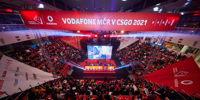 Vodafone Mistrovství ČR v počítačových hrách se odehrál v halách brněnského výstaviště.