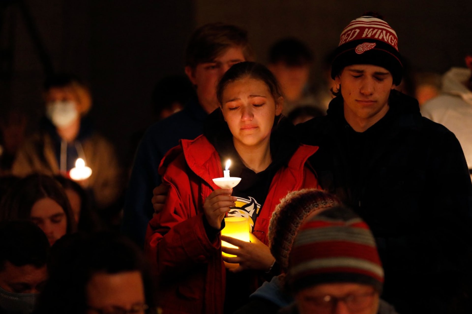 Pieta za zastřelené studenty v Michiganu