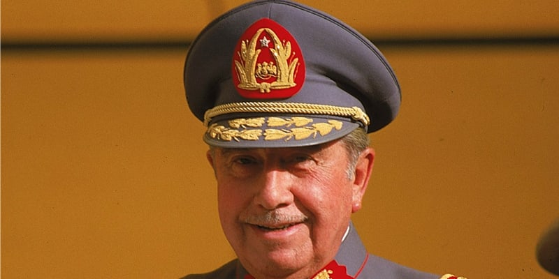 Augusto Pinochet v roce 1983