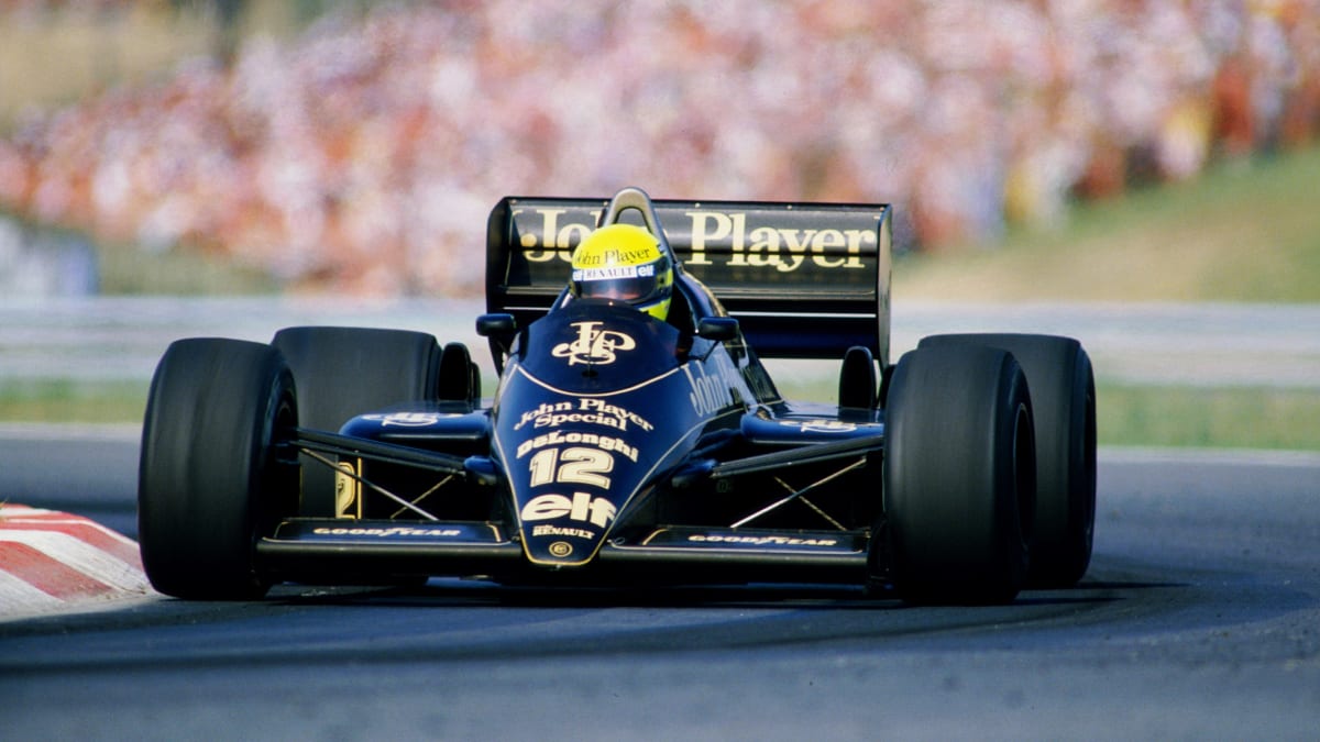 Sennův Lotus Renault 98T ze sezony 1986 je jedním z nejhezčích a nejvýkonnějších F1 všech dob.
