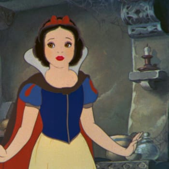 Postava Sněhurky z produkce Walta Disneyho z roku 1937