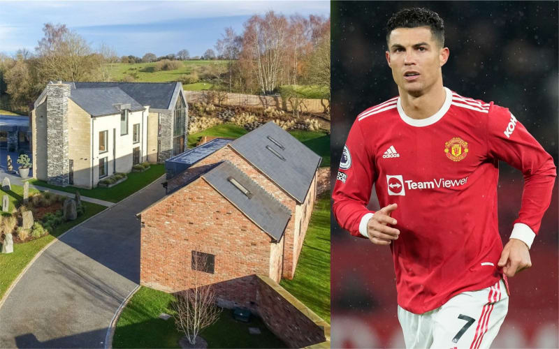 Cristiano Ronaldo se přestěhoval na anglický venkov