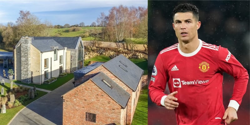 Cristiano Ronaldo se přestěhoval na anglický venkov