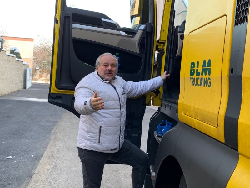 Silničí nákladní dopravě zvoní v Česku hrana, říká Jan Bokoč, zakladatel a jednatel dopravní společnosti BLM Trucking