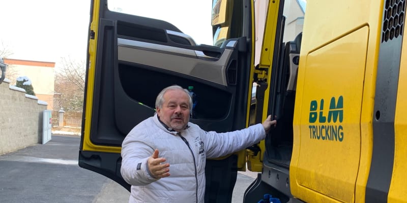 Silničí nákladní dopravě zvoní v Česku hrana, říká Jan Bokoč, zakladatel a jednatel dopravní společnosti BLM Trucking