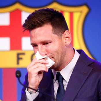 Vynucený odchod Lionela Messiho z Barcelony je jednou z nejvýznamnějších sportovních událostí roku 2021.
