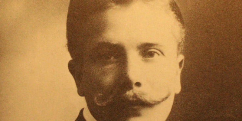 Hugo Vavrečka v Lidových novinách, asi 1911