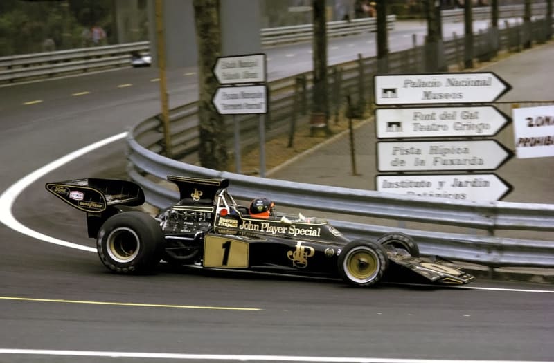 Nejlepší roky prožil Fittipaldi za volantem černozlatých Lotusů.