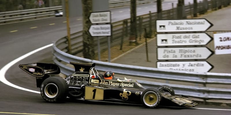 Nejlepší roky prožil Fittipaldi za volantem černozlatých Lotusů.
