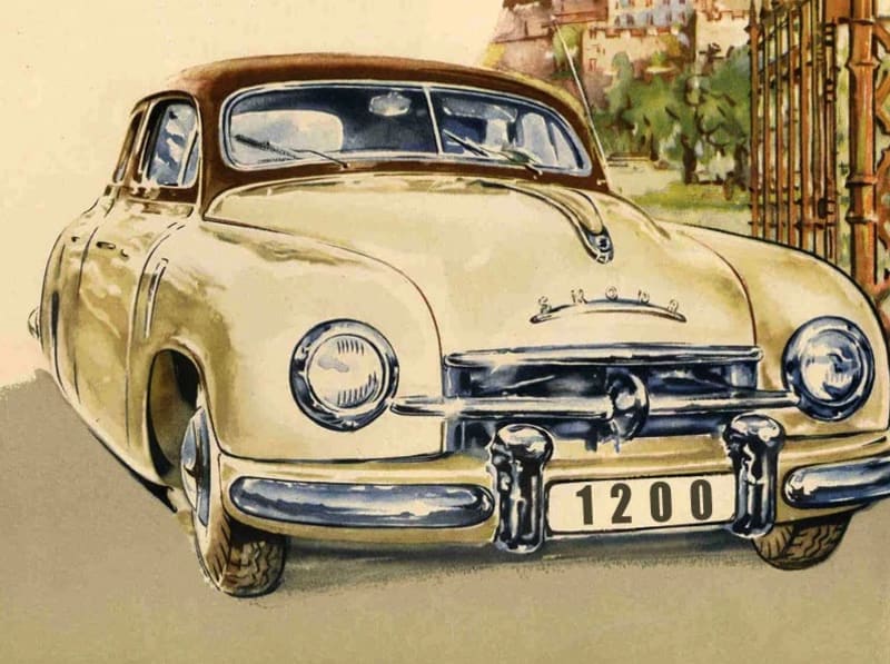 Původní Škoda 1200 (1952)