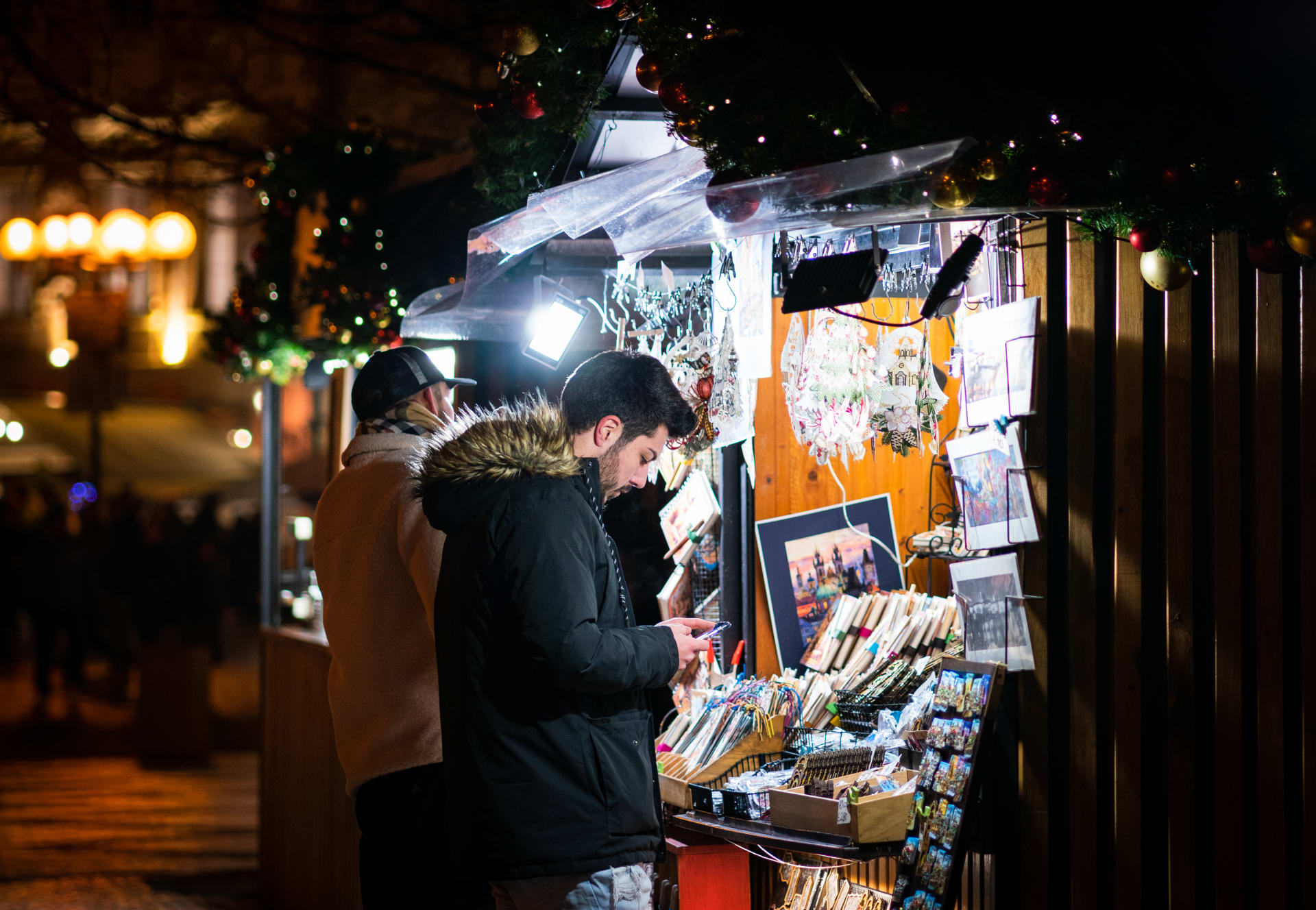 Vánoční trhy v Praze (ilustrační foto)