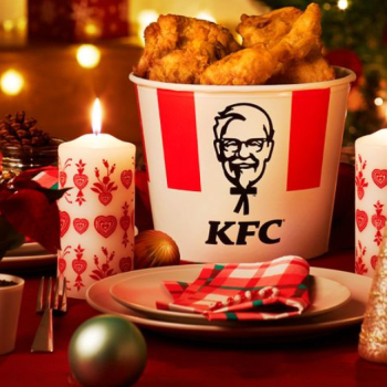 Vánoční menu z japonského KFC