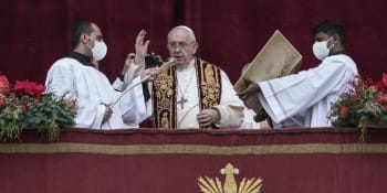 Papež František ve vánočním poselství připomněl lidské utrpení a vyzval ke svornosti
