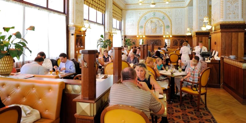 Pražská restaurace Café Imperial