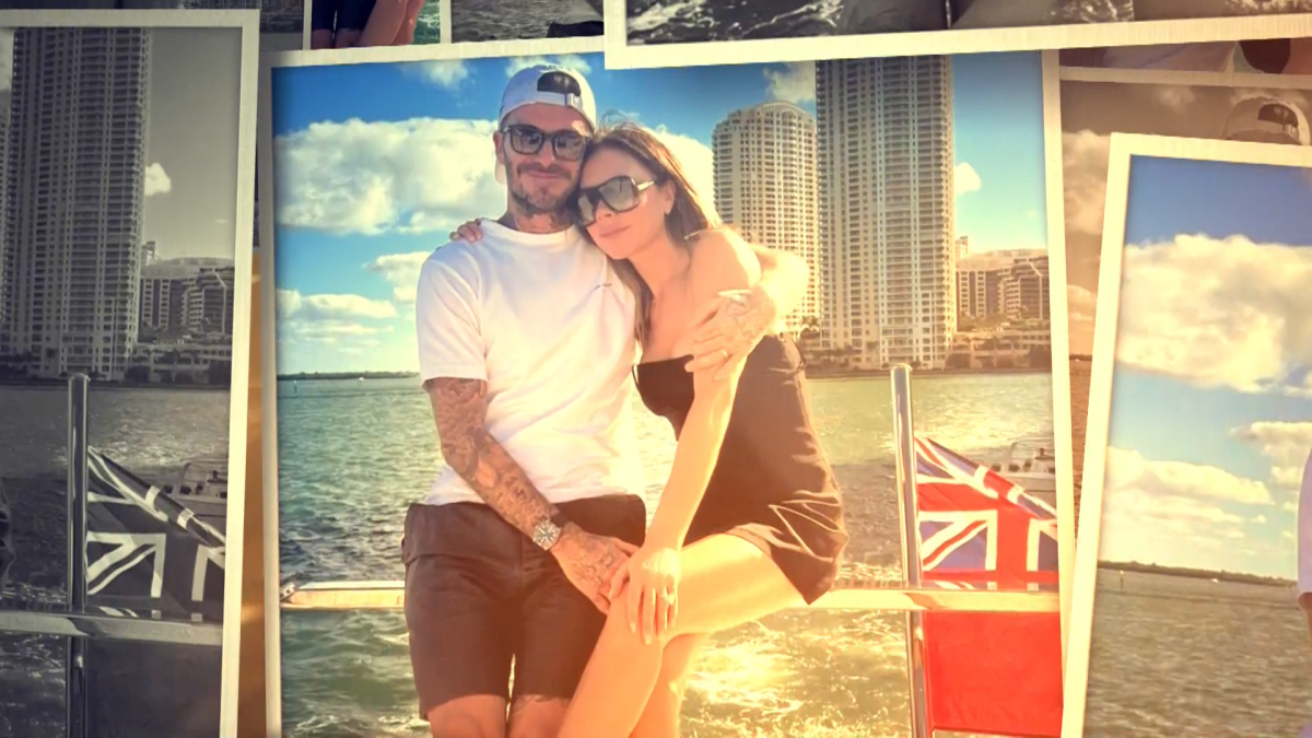 Victoria a David Beckhamovi tráví rodinnou dovolenou na lodi.