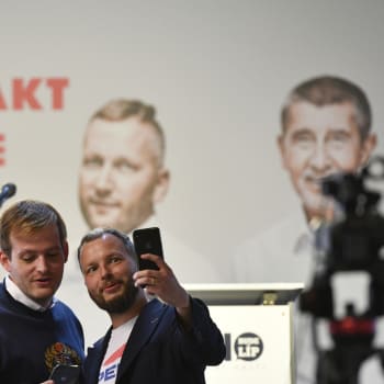 Někdejší marketingové duo hnutí ANO. Marek Hanč (vlevo) společně s Markem Prchalem. Oba našli novou práci u politických stran na Slovensku.