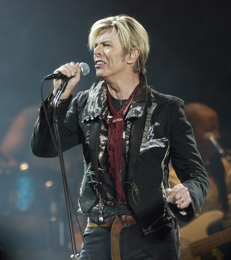 David Bowie v roce 2003