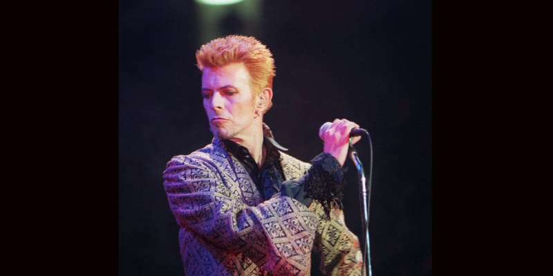 David Bowie v roce 1997