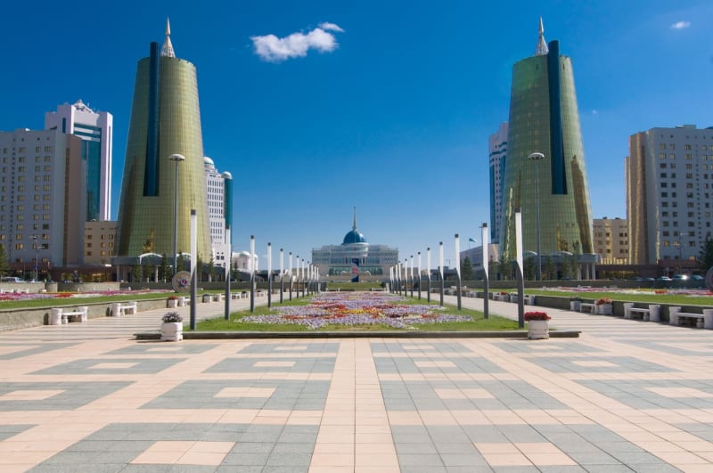 Prezidentský palác v Nur-Sultanu