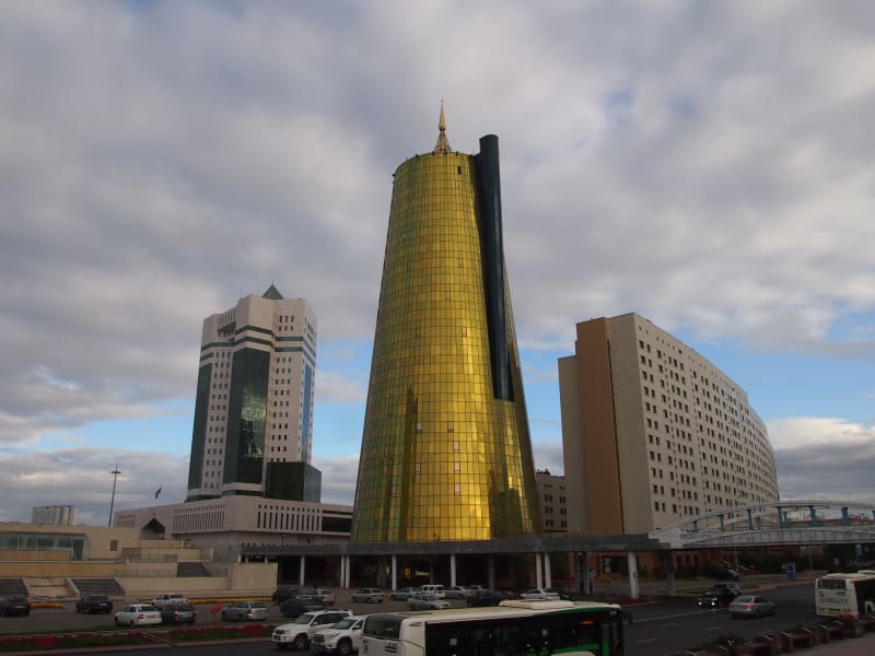 Hlavní město Nur-Sultan (dříve Astana) je opravdu neobvyklé.