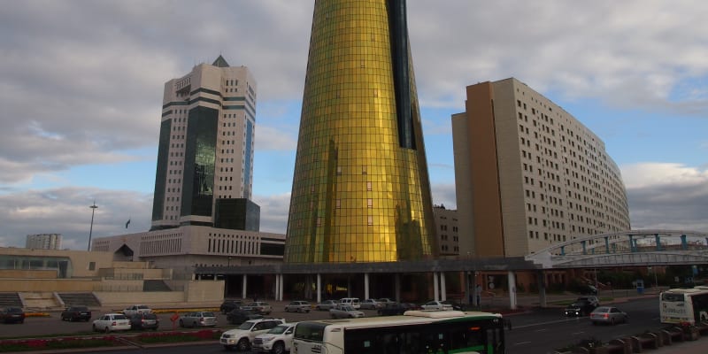 Hlavní město Nur-Sultan (dříve Astana) je opravdu neobvyklé.