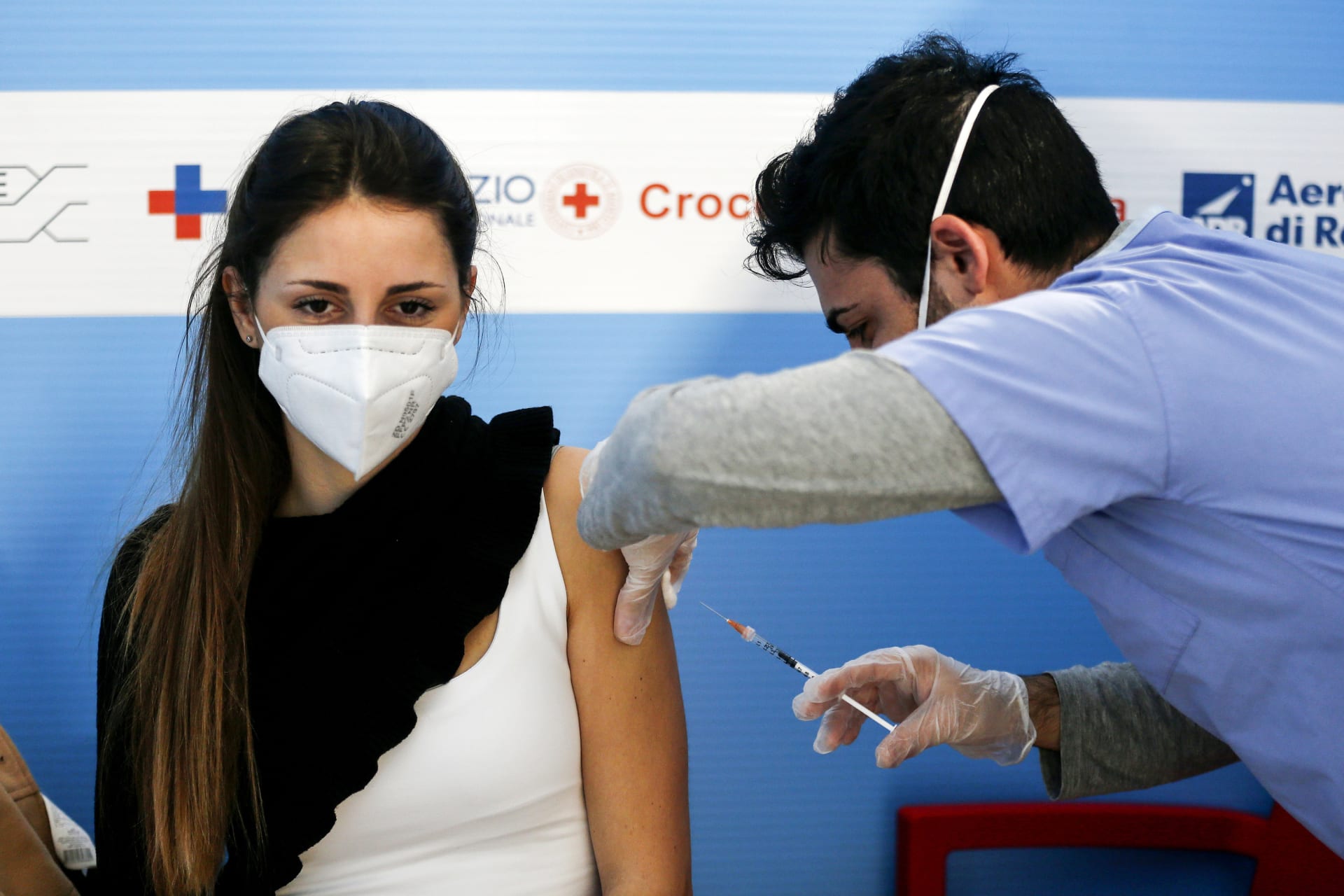 Očkování proti covidu v Itálii