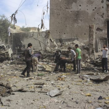 Bombardování Damašku (2015)