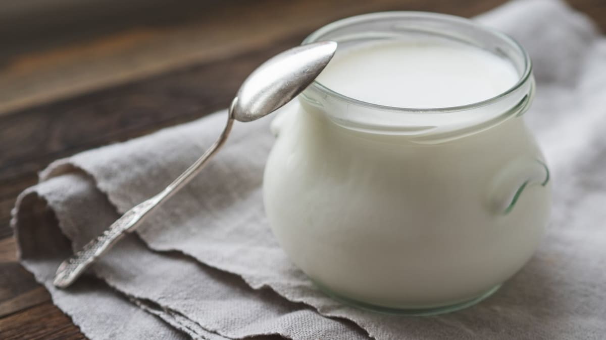 Bílý jogurt obsahuje maximálně 91,8 procent vody a nejméně 8,2  procent sušiny, ale obvykle se pohybuje mezi 12 až13 procenty