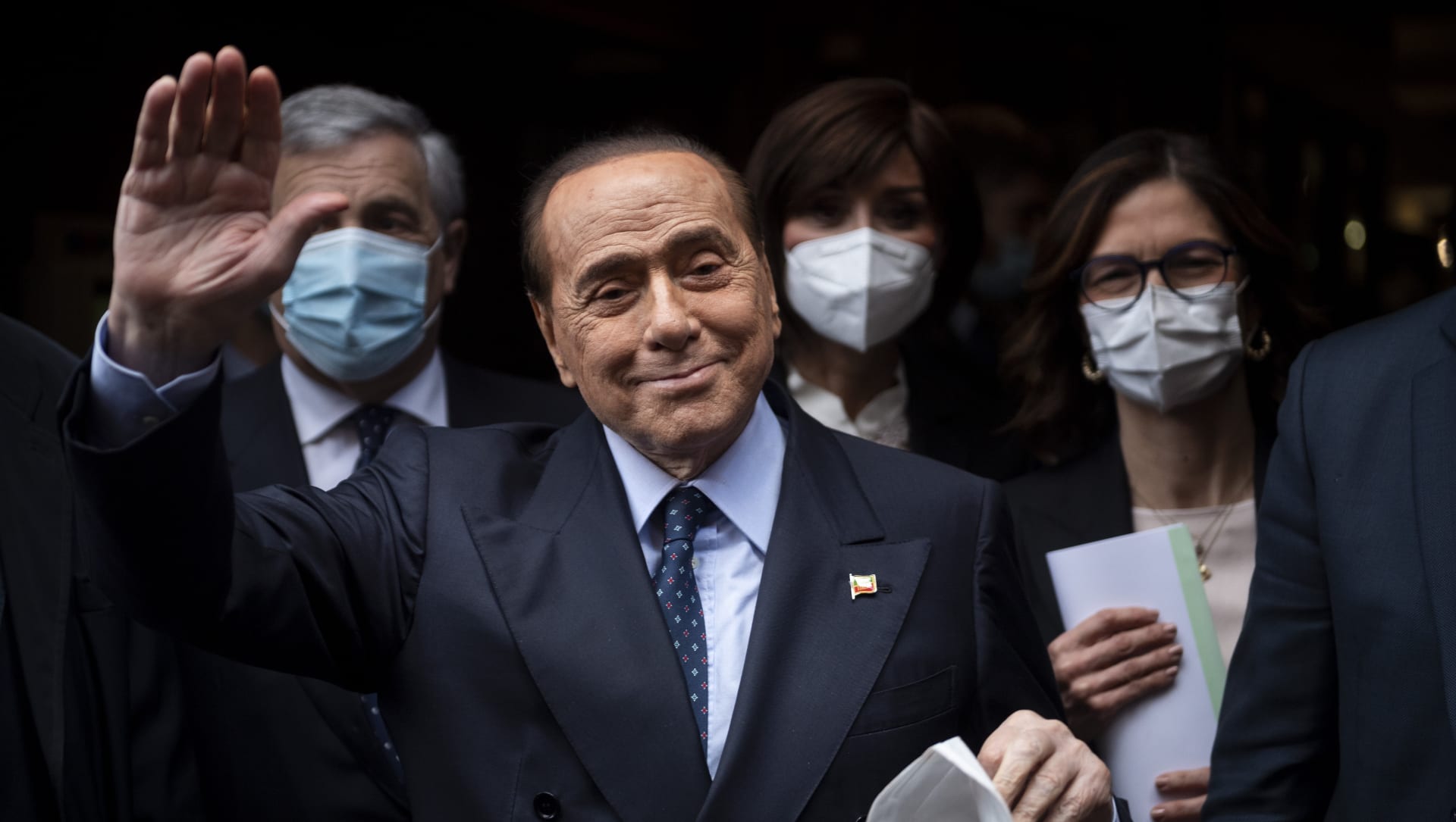 Silvio Berlusconi cílí na post prezidenta. 