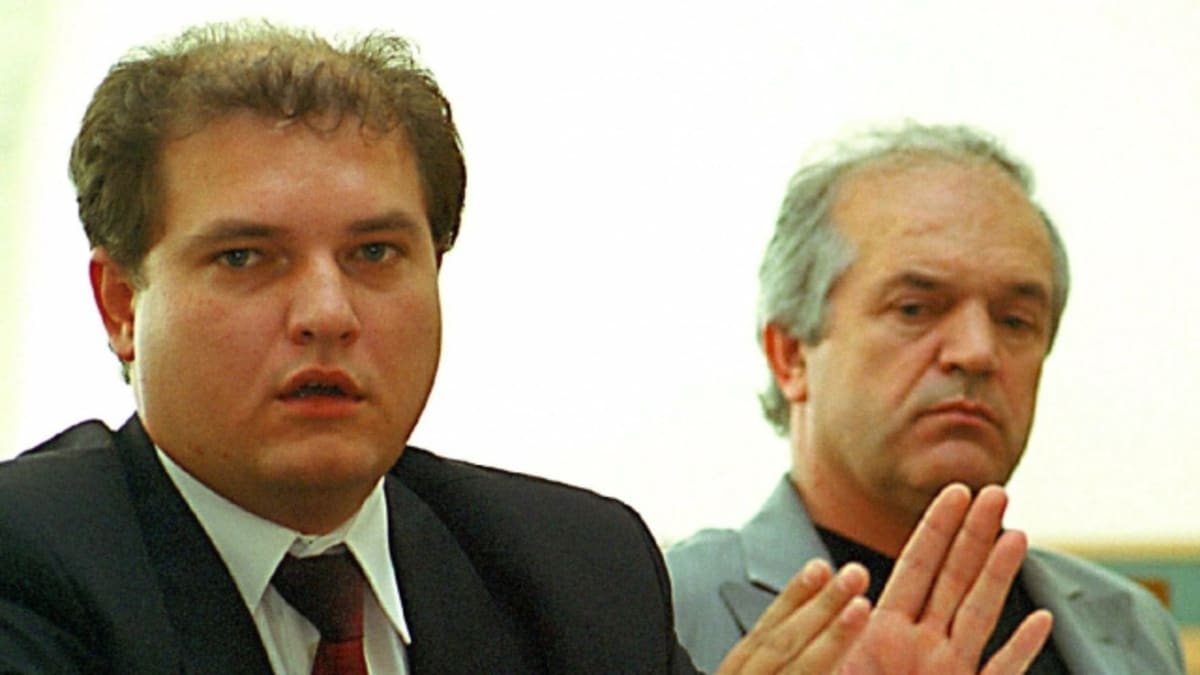 Radomír Daňhel (vlevo) na fotografii z roku 2000.