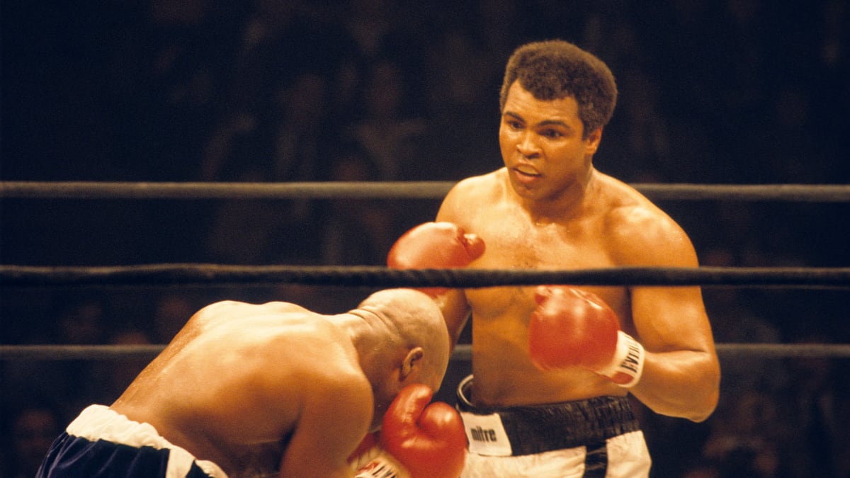 Muhammad Ali v akci.