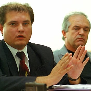 Radomír Daňhel (vlevo) na fotografii z roku 2000.