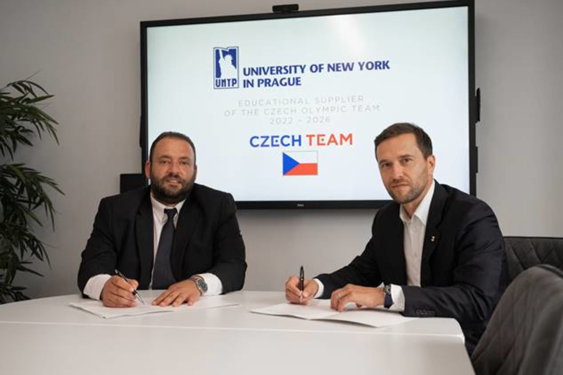 UNYP a Český olympijský tým aktivují své partnerství
