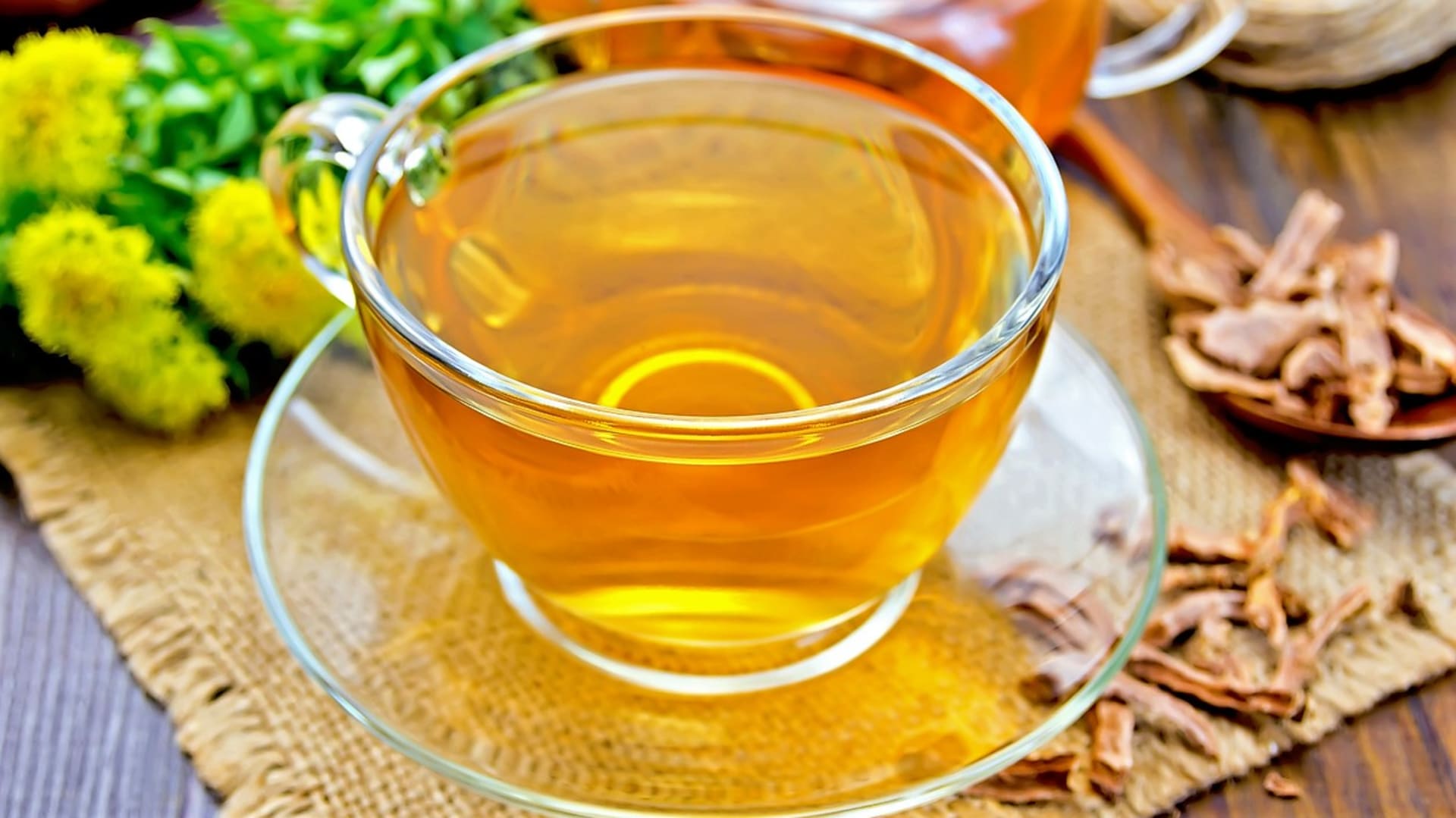 Zlatý čaj z rozchodnice růžové na posílení imunity