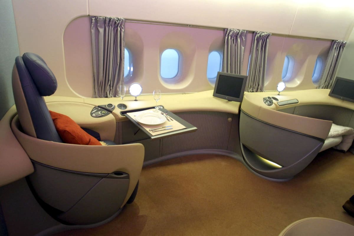 Luxus na palubě Airbusu A380.