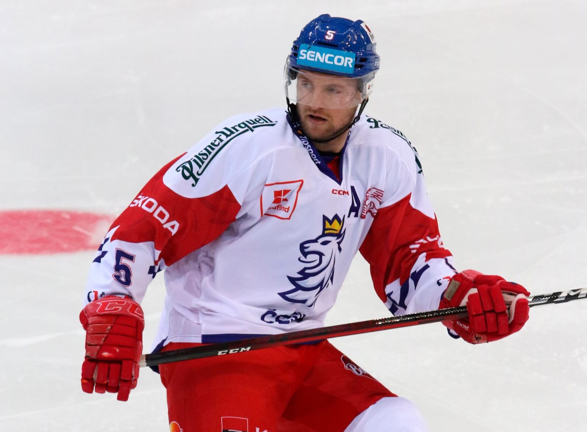 Obránce Jakub Jeřábek (Spartak Moskva/KHL)
