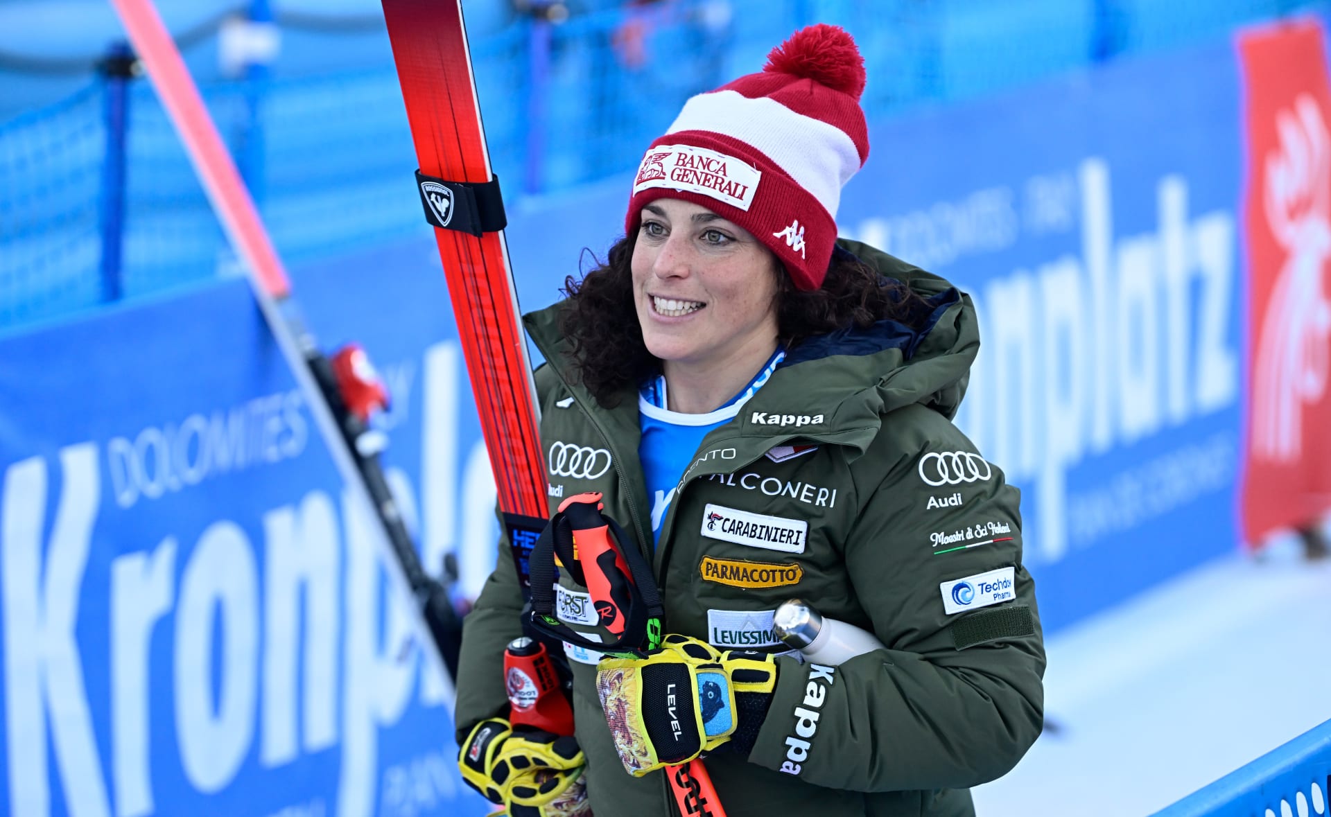 SUPER-G | Federica Brignoneová vlastní olympijskou medaili z obřího slalomu, ale momentálně má velkou formu v rámci jeho většího a rychlejšího bratříčka. Vede pořadí disciplíny.