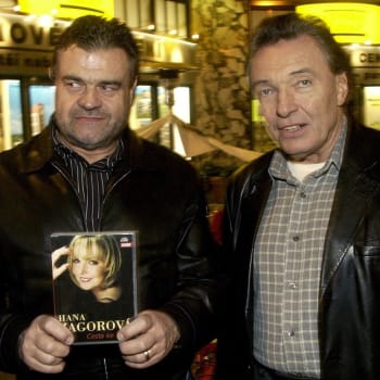 Karel Svoboda s Karlem Gottem na snímku z roku 2005