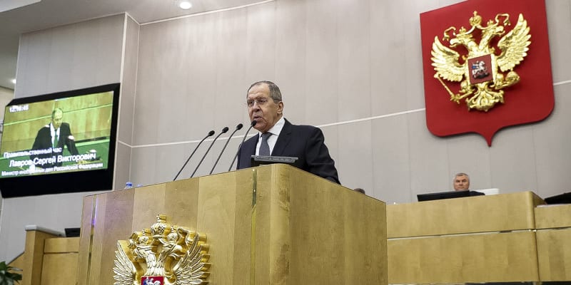 Ruský ministr zahraničí Sergej Lavrov