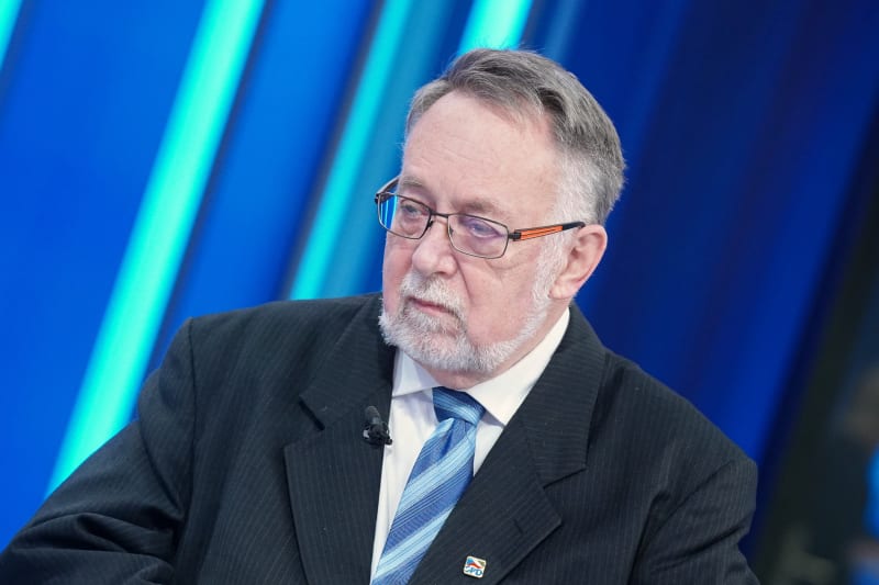 Prezidentský kandidát Jaroslav Bašta (SPD)