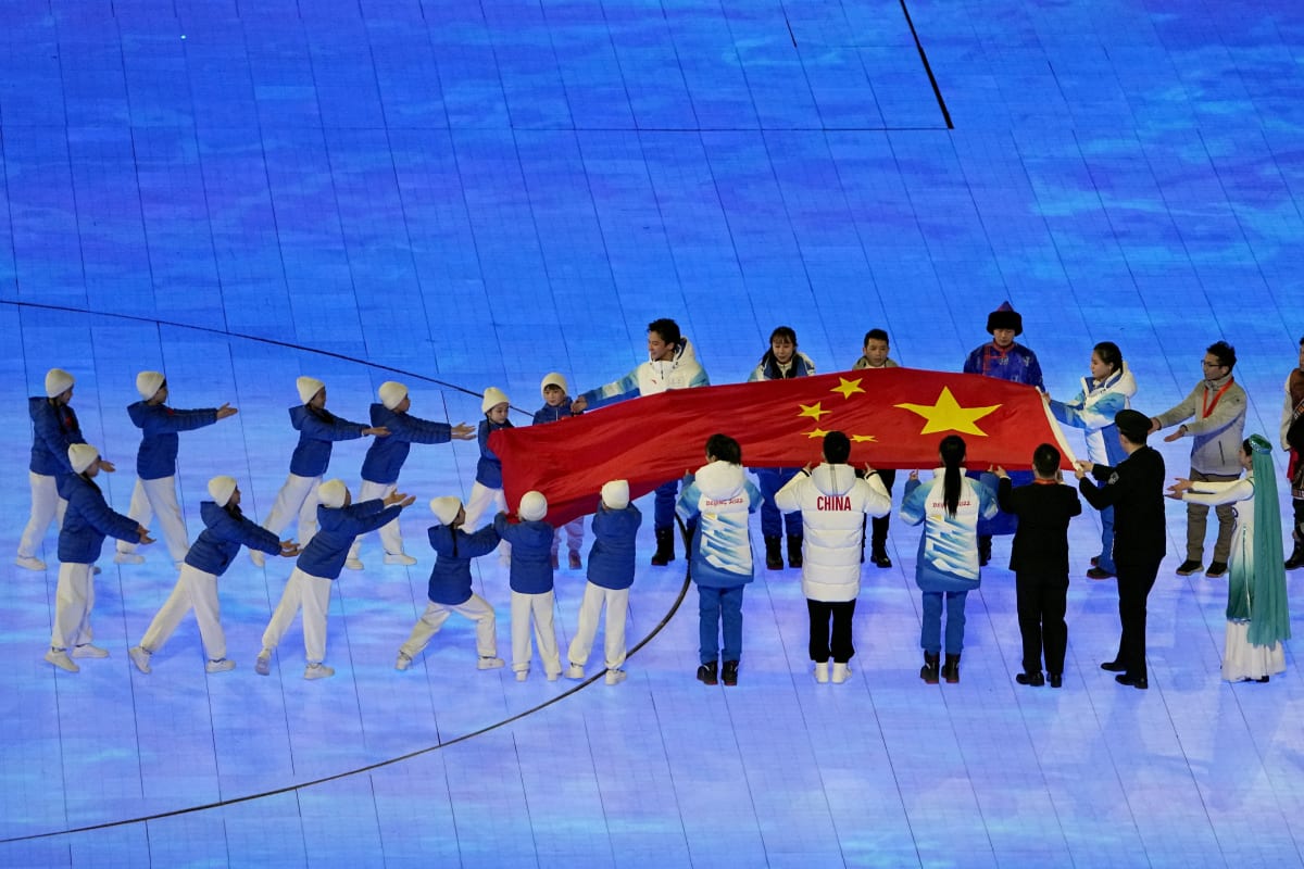 Zahájení XXV. zimních olympijských her v Pekingu