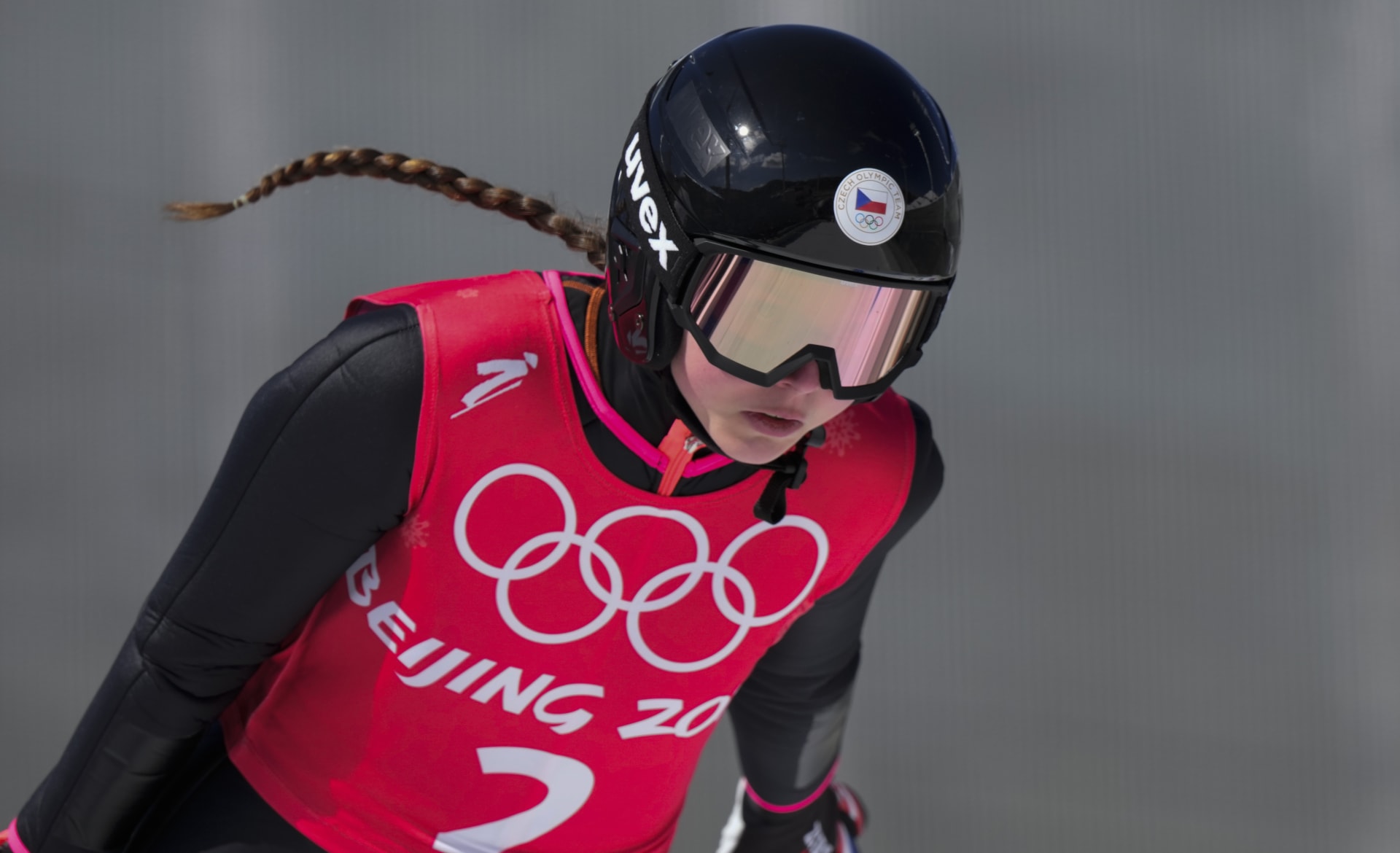 Anežka Indráčková startuje na olympijských hrách ve věku pouhých 15 let.