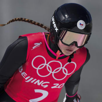 Anežka Indráčková startuje na olympijských hrách ve věku pouhých 15 let.