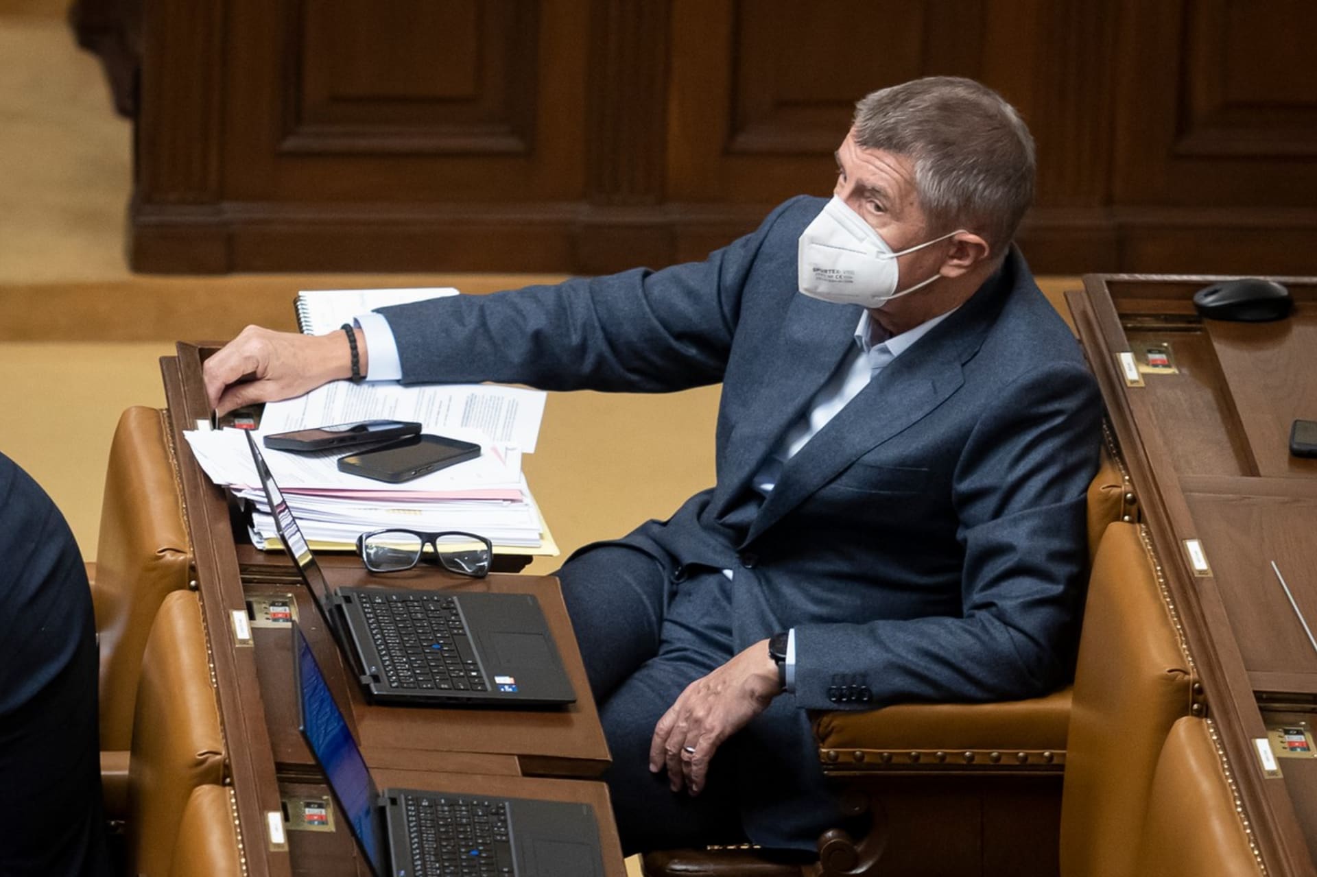 Expremiér Andrej Babiš se zatím ve Sněmovně zúčastnil pouze 27,4 procenta hlasování.