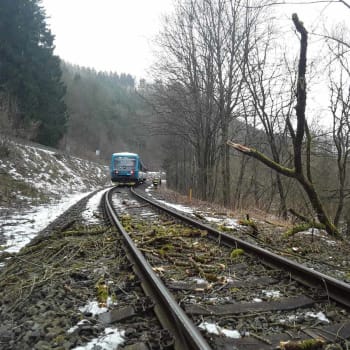Nehoda vlaku na Jablonecku