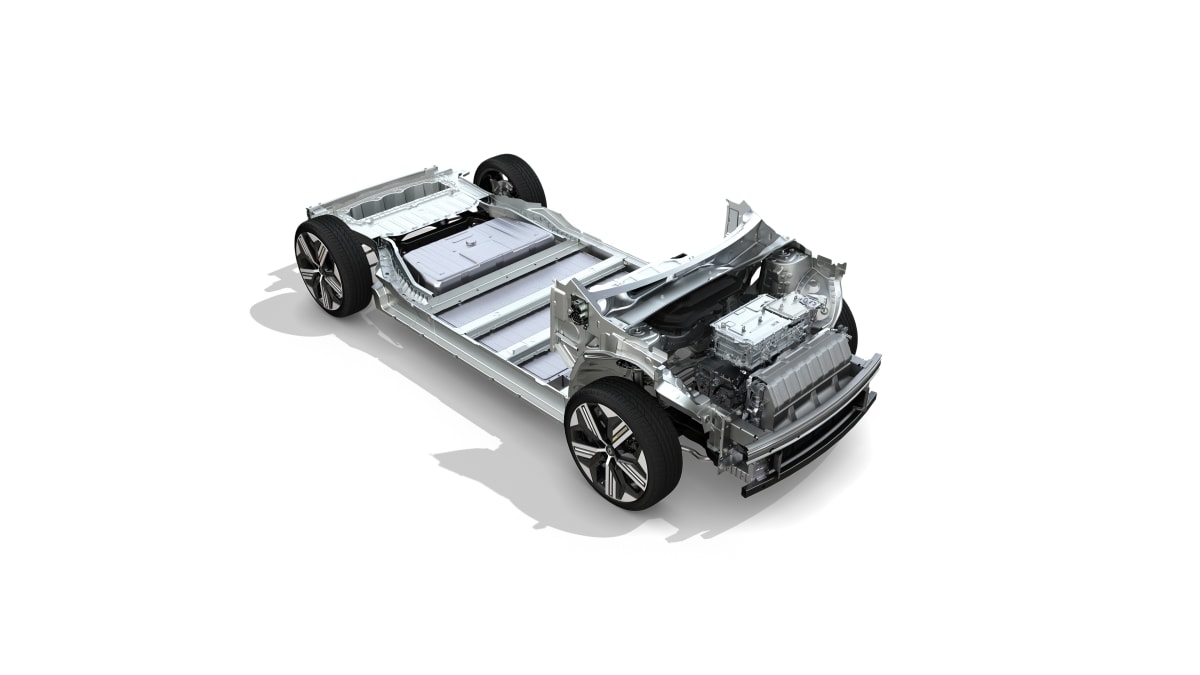 Díky tenkým bateriím může být podlaha na poměry elektromobilů poměrně nízká.